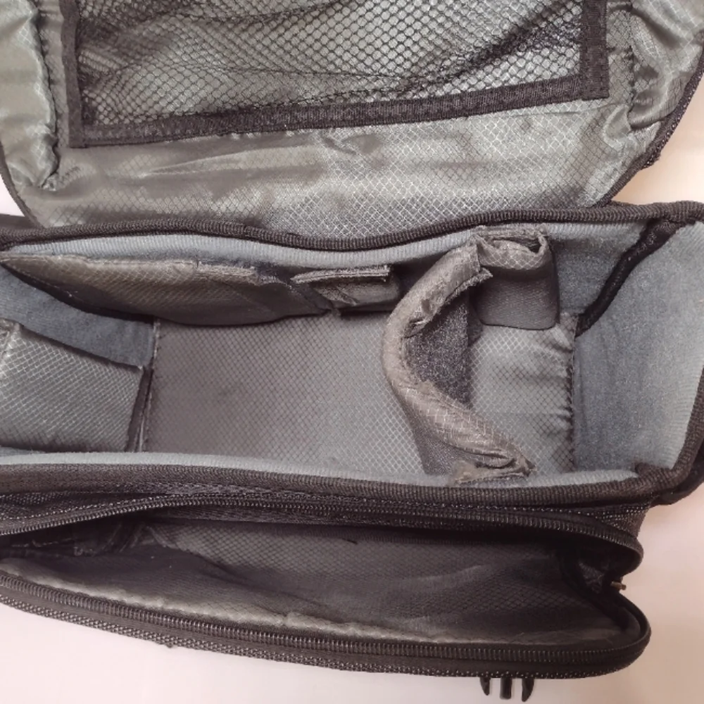 Nikon Black and Gray Messenger Bag with Adjustable Strap